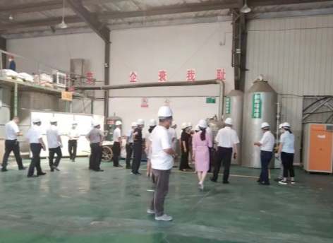 湖南省人大黨委會(huì)黨組副書(shū)記、副主任謝建輝調(diào)研蒞臨錦勝科技開(kāi)展立法調(diào)研